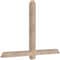 Ekena Millwork Eugene Smooth Timber Gable Bracket, Douglas Fir, 60"W x 40"H x 3 1/2"D x 3 1/2"F, 16/12 Pitch GBW060X40X0404EUG00SDF - alternate 5